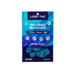 Infused Gummies Blue Razz